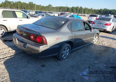 2004 Chevrolet Impala из США, поврежденный, VIN 2G1WF52E349276644